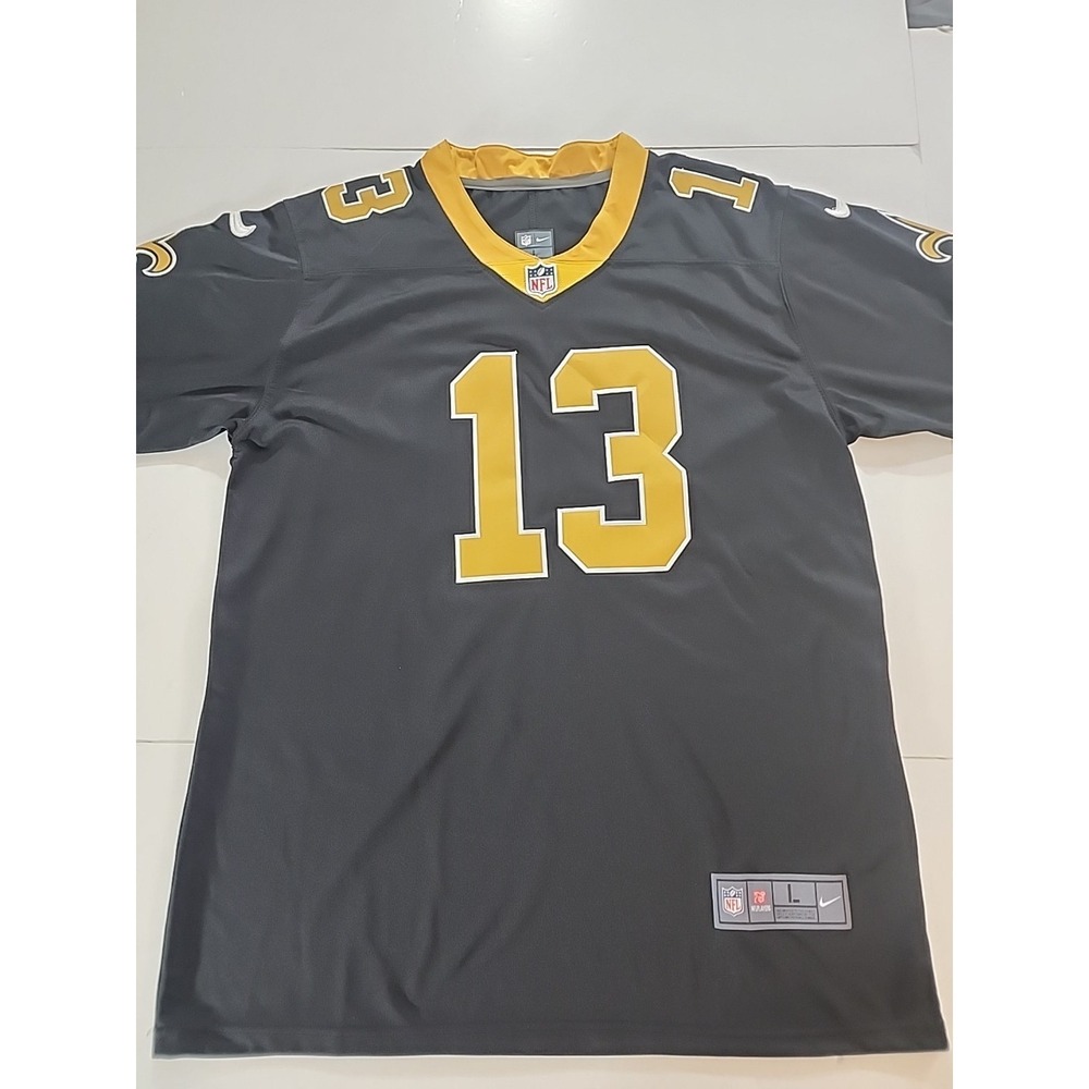 Nike Michael Thomas New Orleans Saints‎ Alternate Game Jersey Black Gold Large